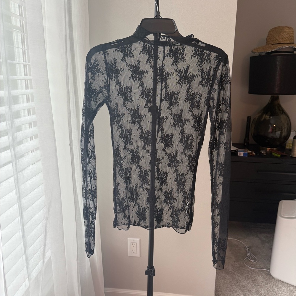 Free People Lady Lux Lace Top